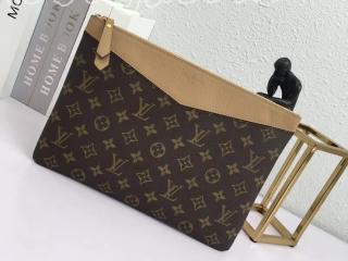 M64591 ルイヴィトン モノグラム バッグ コピー 「LOUIS VUITTON」 デイリーポーチ ヴィトン レディース クラッチバッグ 3色可選択 セサミ