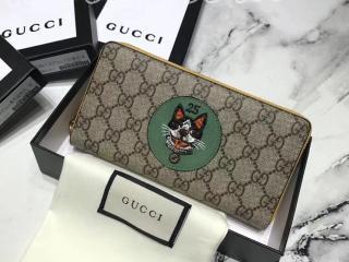 506279 9F27G 9758 グッチ GGスプリーム 財布 コピー GUCCI Bosco GG Supreme ジップアラウンドウォレット レディース ラウンドファスナー長財布