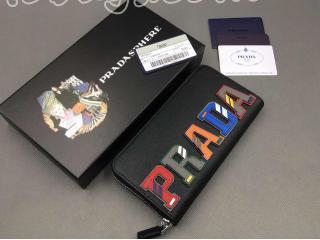 2ML317 2EC4F 0002 プラダ サフィアーノ レザー ジップアラウンド長財布  PRADA 長財布