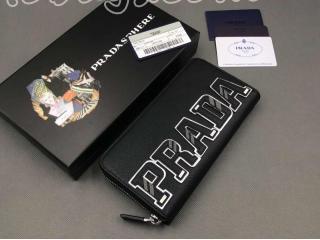 2ML317 2EC4F 0002 プラダ サフィアーノ レザー ジップアラウンド長財布  PRADA 長財布