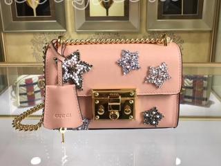 432182 DUXMG 5971 グッチ パドロック バッグ コピー GUCCI スモール レディース ショルダーバッグ ライトピンク