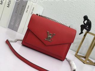 M51419 ルイヴィトン ソフトカーフ バッグ コピー 「LOUIS VUITTON」 マイロックミー BB Lockme ヴィトン レディース ショルダーバッグ 7色可選択 ルビー