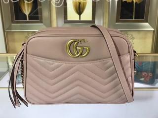 443499 DRW1T 5729 グッチ GGマーモント バッグ スーパーコピー GUCCI GG Marmont キルティング レディース ショルダーバッグ 4色選 ヌードベージュ