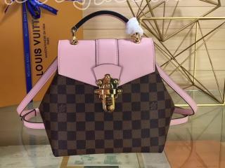 N42262 ルイヴィトン ダミエ・エベヌ バッグ スーパーコピー 「LOUIS VUITTON」 クラプトン・バックパック ヴィトン レディース バックパック 3色選 マグノリア