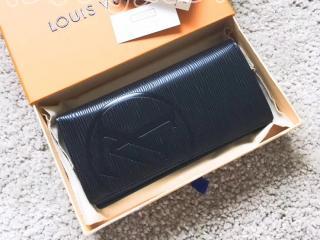 M63511 ルイヴィトン エピ 財布 コピー 「LOUIS VUITTON」 ポルトフォイユ・ブラザ ヴィトン メンズ 二つ折り長財布 2色選択可 ノワール