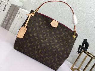 M43700 ルイヴィトン モノグラム バッグ コピー 「LOUIS VUITTON」 グレースフル PM ヴィトン レディース トートバッグ 2色選択可 ピヴォワンヌ