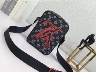 M43678 ルイヴィトン モノグラム・インク バッグ スーパーコピー 「LOUIS VUITTON」 ダヌーヴ PM メンズ メッセンジャーバッグ