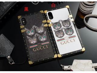 GUCCI携帯ケース iphone/犬 猫 フレンチブルドッグ ブルテリア いぬ ねこ わんこ/ソフト ケース 可愛い 2色選択可