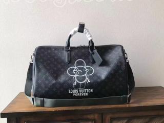 M43683 ルイヴィトン モノグラム･エクリプス バッグ スーパーコピー 「LOUIS VUITTON」 キーポル・バンドリエール 50 ボストンバッグ