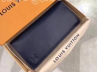 M61816 ルイヴィトン エピ 長財布 スーパーコピー 「LOUIS VUITTON」 ポルトフォイユ・ブラザ ヴィトン メンズ 二つ折り財布 ブルーマリーヌ