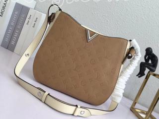 M53347 ルイヴィトン バッグ スーパーコピー 「LOUIS VUITTON」 ヴェリー・ホーボー ヴィトン レディース ショルダーバッグ 2色可選択 セサミ・クリーム