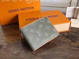 M63297 ルイヴィトン モノグラム・チタニウム 財布 スーパーコピー 「LOUIS VUITTON」 ポルトフォイユ・ミュルティプル ヴィトン メンズ 二つ折り財布