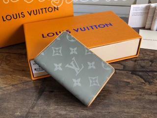 M63233 ルイヴィトン モノグラム・チタニウム 財布 コピー 「LOUIS VUITTON」 オーガナイザー・ドゥ ポッシュ ヴィトン メンズ 二つ折り財布