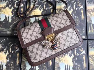 524356 9I6BT 8745 グッチ バッグ スーパーコピー GUCCI クイーン マーガレット GGミディアム レディース ショルダーバッグ 4色可選択 ベージュ