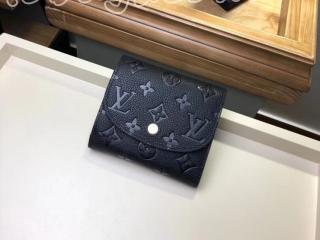 M64148 ルイヴィトン モノグラム･アンプラント 財布 スーパーコピー 「LOUIS VUITTON」 ポルトフォイユ・アリアンヌ ヴィトン レディース 三つ折り財布 2色選択可 ノワール