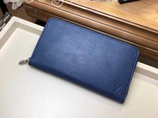 M62644 ルイヴィトン エピ 長財布 スーパーコピー 「LOUIS VUITTON」 ジッピー・オーガナイザー NM ヴィトン メンズ ラウンドファスナー財布 2色選択可 ネイビー