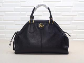 516459 0PL0T 1000 グッチ バッグ スーパーコピー GUCCI 〔リ (ベル)〕ミディアム トップハンドル トートバッグ レディース ショルダーバッグ 3色可選択 ブラック