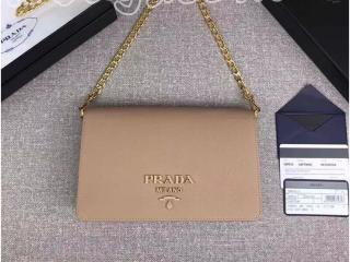 1BP012_NZV_F0236_V_KWO プラダ バッグ スーパーコピー PRADA 「サフィアーノ」レザー ミニバッグ レディース ショルダーバッグ 3色選択可 ピンクベージュ