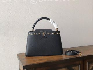 M54329 ルイヴィトン トリヨン バッグコピー 「LOUIS VUITTON」 カプシーヌ PM ハンドバッグ ヴィトン レディース ショルダーバッグ 黒 通勤 安い