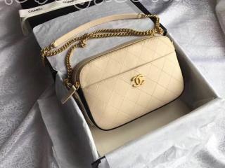 A57575 シャネル バッグ コピー CHANEL 18秋冬 プレコレクション カーフスキン ＆ グログラン カメラ ケース レディース ショルダーバッグ 3色可選択