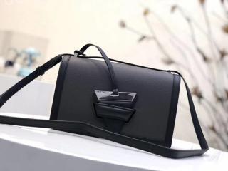 302.12RM15 ロエベ バルセロナ バッグ スーパーコピー LOEWE Barcelona レディース ショルダーバッグ Anthracite/Black 0010200798