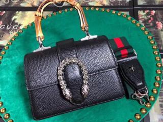 523367 CAOHN 1065 グッチ ディオニュソス バッグ スーパーコピー GUCCI Dionysus ミニトップハンドルバッグ レディース ショルダーバッグ 2色可選択 ブラック レザー