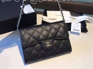 A84512 Y83470 94305 シャネル バッグ スーパーコピー CHANEL クラシック チェーンクラッチ グレインド カーフスキン レディース ショルダーバッグ 5色可選択 ブラック