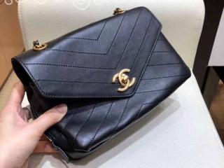 A57431 Y83566 94305 シャネル バッグ コピー CHANEL フラップ バッグ ラムスキン レディース ショルダーバッグ 2色可選択 ブラック