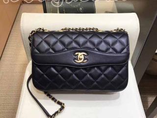 A57028 Y07659 94305 シャネル バッグ スーパーコピー CHANEL マトラッセ ラムスキン レディース チェーンショルダーバッグ 3色可選択 ブラック