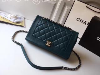 A57602 Y83490 5B311 シャネル バッグ コピー CHANEL フラップ バッグ クランプル カーフスキン & レジン レディース ショルダーバッグ 4色可選択 ブルー