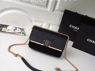 A57560 Y33357 94305 シャネル バッグ スーパーコピー CHANEL フラップ バッグ グレインド カーフスキン & スウェード カーフスキン レディース ショルダーバッグ 4色可選択 ブラック