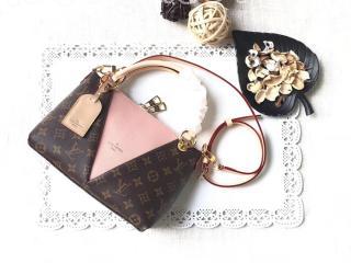 M43967 ルイヴィトン モノグラム バッグ コピー 「LOUIS VUITTON」 Vトート BB ハンドバッグ ヴィトン レディース ショルダーバッグ 3色可選択 ローズプードル