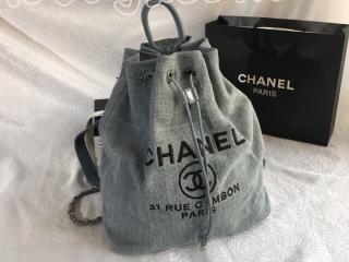 A93787 V3035 35134 シャネル バッグ コピー CHANEL 2018 Cruise キャンバス&カーフスキン レディース バックパック 5色可選択