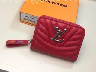 M63790 ルイ･ヴィトン 財布 スーパーコピー 「LOUIS VUITTON」 ニューウェーブ ジプト･コンパクト･ウォレット レディース 二つ折り財布 3色可選択 レッド