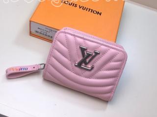 M63791 ルイ･ヴィトン 財布 コピー 「LOUIS VUITTON」 ニューウェーブ ジプト･コンパクト･ウォレット レディース 二つ折り財布 3色可選択 ピンク