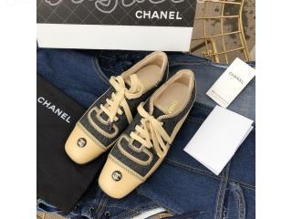 CHANEL 秋冬プレコレクション フラットシューズ 通勤靴 シャネル入学靴 プレゼント CHANEL靴