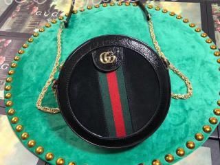 550618 D6ZYB 1060 グッチ オフィディア バッグ スーパーコピー GUCCI ophidia ミニ ラウンド レディース ショルダーバッグ 2色可選択 ブラック