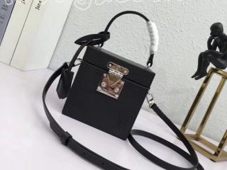 M52466B ルイヴィトン エピ バッグ コピー 「LOUIS VUITTON」 ブリーカー ボックス ハンドバッグ レディース ショルダーバッグ 2色可選択