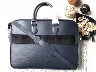 M54405 ルイヴィトン エピ バッグ スーパーコピー 「LOUIS VUITTON」 ダンディ・ブリーフケース MM メンズ ビジネスバッグ 2色可選択 ブルーマリーヌ