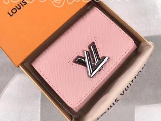 M62934 ルイヴィトン エピ 財布 スーパーコピー 「LOUIS VUITTON」 ポルトフォイユ・ツイスト コンパクト ヴィトン レディース 三つ折り財布 4色可選択 ローズ・バレリーヌ