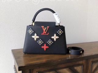 M51384 ルイヴィトン カーフ バッグ コピー 「LOUIS VUITTON」 カプシーヌ PM ハンドバッグ ヴィトン レディース ショルダーバッグ