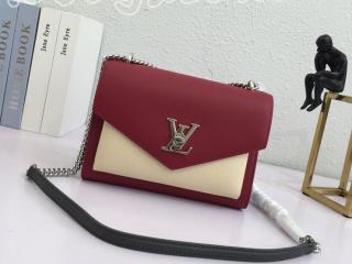 M52441 ルイヴィトン カーフ バッグ スーパーコピー 「LOUIS VUITTON」 マイロックミー BB レディース ショルダーバッグ 7色可選択 Lie De Vin Etain Creme