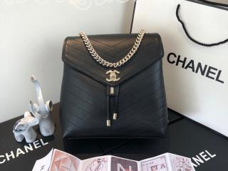 A57555 Y83835 94305 シャネル バッグ コピー CHANEL 2018/19年秋冬 プレコレクション カーフスキン レディース バックパック 5色可選択 ブラック