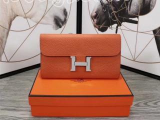 constance0271 エルメス コンスタンス 長財布 コピー HERMES Constance レディース 二つ折り財布 国産牛革 シルバー金具 11色可選択