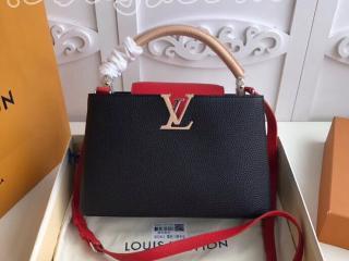 M51814 ルイヴィトン バッグ スーパーコピー 「LOUIS VUITTON」 カプシーヌ PM ハンドバッグ レディース ショルダーバッグ 2色可選択 ノワール