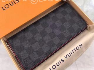 N63304 ルイヴィトン ダミエ・グラフィット 長財布 スーパーコピー 「LOUIS VUITTON」 ジッピーウォレット・ヴェルティカル メンズ ラウンドファスナー財布