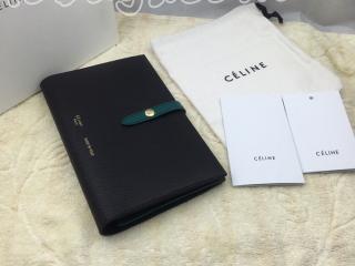 strap0192 セリーヌ ストラップ 財布 コピー CELINE Strap ストラップウォレット 二つ折り財布 12色可選択