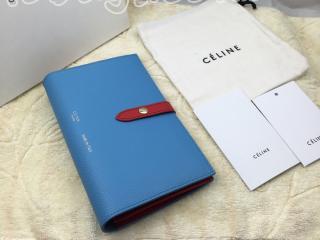 strap0196 セリーヌ ストラップ 財布 コピー CELINE Strap ストラップウォレット 二つ折り財布 12色可選択