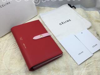 strap0199 セリーヌ ストラップ 財布 スーパーコピー CELINE Strap ストラップウォレット 二つ折り財布 12色可選択