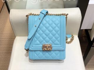 AS0130 Y83621 5B644 ボーイ シャネル バッグ スーパーコピー BOY CHANEL ハンドバッグ グレインド カーフスキン レディース ショルダーバッグ 3色可選択 ブルー